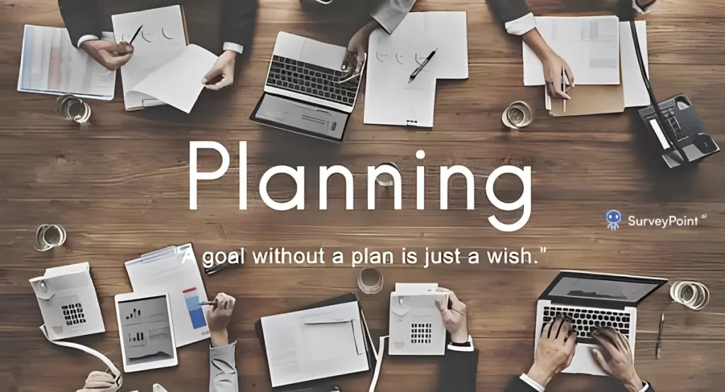 Image: "Planning process for achieving goals, no plan just a wish. Learn more in 'How to Write a Research Brief'.