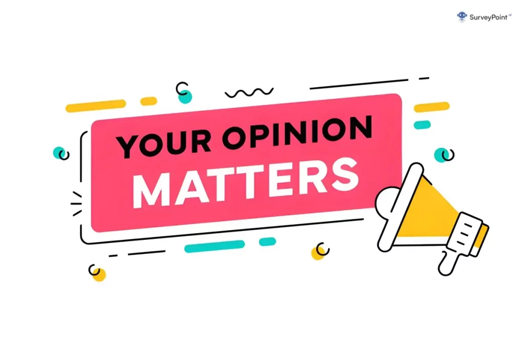  Illustration featuring "Your Opinion Matters," underscoring the significance of responses in Change Management Survey questions.