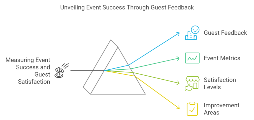 Image depicting a successful event driven by customer feedback, highlighting the importance of the Celebration Survey.