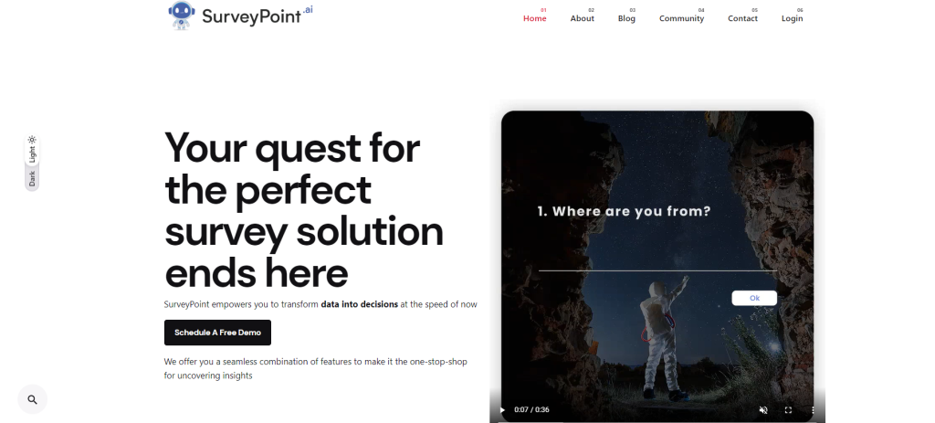 SurveyPoint Online Survey Tool in 2022
