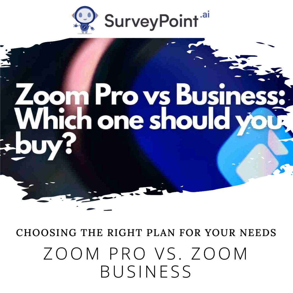 Zoom Pro vs. Zoom Business
