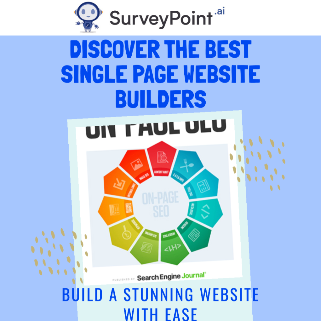 One-Page Wonder: Unveiling the Best Single Page Website Builders